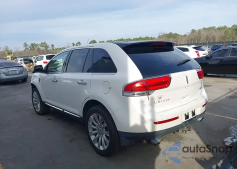 2011 Lincoln Mkx z USA, uszkodzony, nr VIN 2LMDJ6JK1BBJ10106